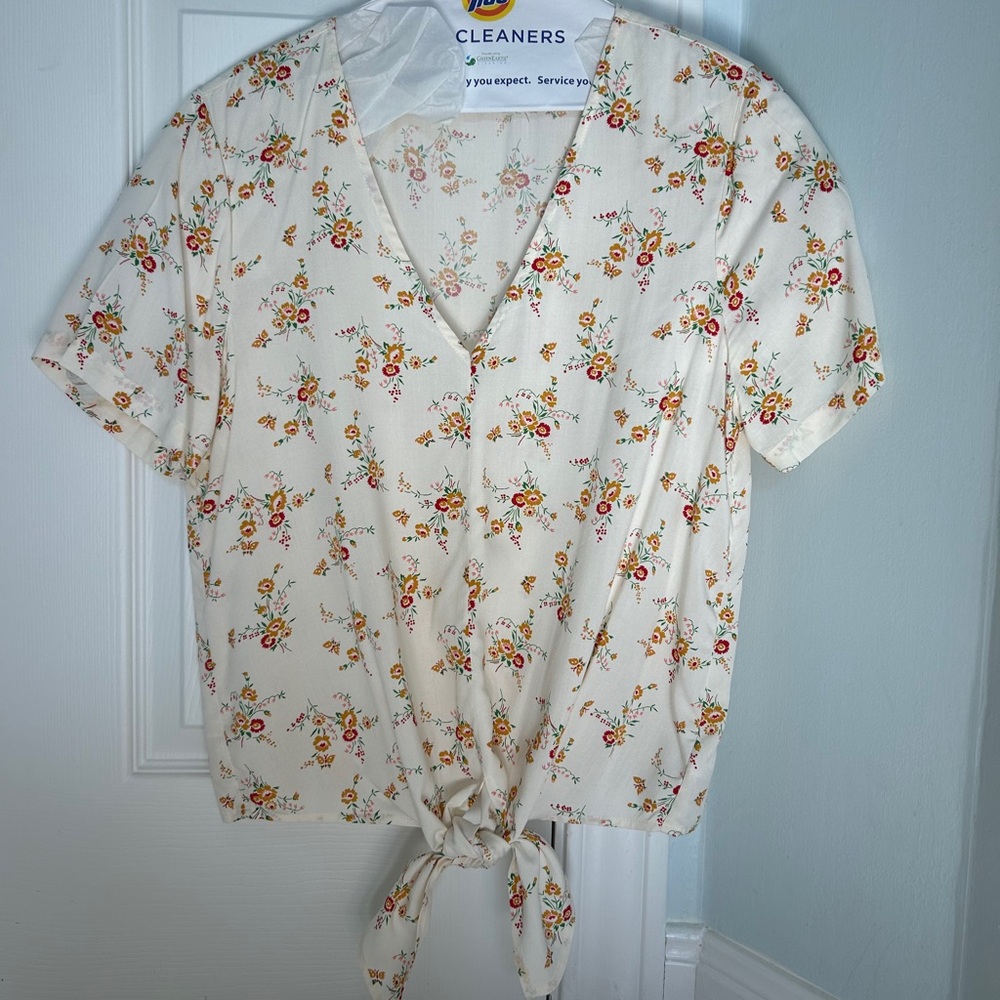 Madewell Tie Top